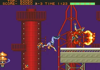 Strider - SEGA Mega Drive spill - Retrospillkongen