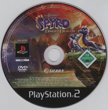 The Legend Of Spyro: Dawn Of The Dragon - PS2 spill - Retrospillkongen
