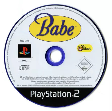 Babe - PS2 spill - Retrospillkongen
