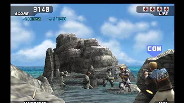 Time Crisis 3 - PS2 spill - Retrospillkongen