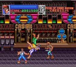 Super Double Dragon - SNES spill - Retrospillkongen