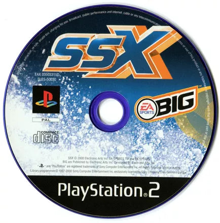SSX - PS2 spill - Retrospillkongen