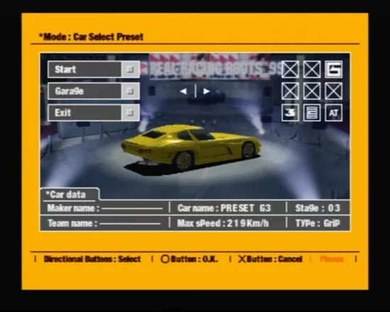 Ridge Racer Type 4 - PS1 spill - Retrospillkongen