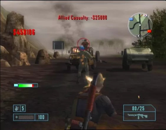 Mercenaries: Playground of Destruction - Xbox spill - Retrospillkongen