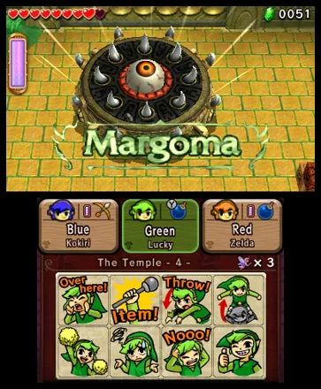 The Legend of Zelda: Tri Force Heroes - Nintendo 3DS spill - Retrospillkongen