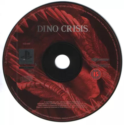 Dino Crisis - PS1 spill - Retrospillkongen
