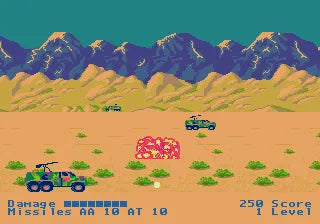 Menacer 6-Game Cartridge - SEGA Mega Drive spill - Retrospillkongen