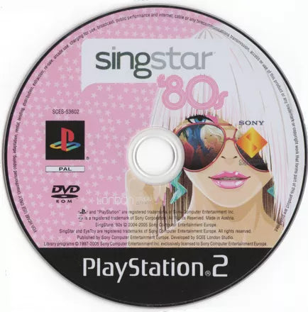 SingStar: '80s - PS2 spill - Retrospillkongen