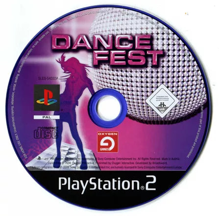 Dance Fest - PS2 Spill - Retrospillkongen
