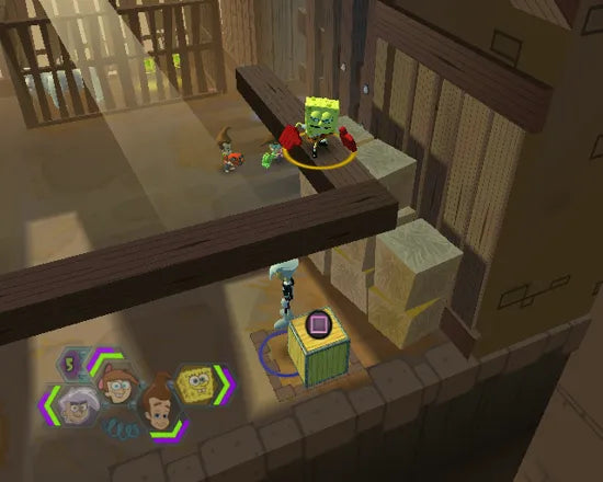 SpongeBob SquarePants and Friends: Unite! - PS2 Spill - Retrospillkongen
