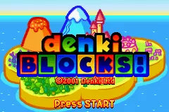 Denki Blocks! - GBA spill - Retrospillkongen
