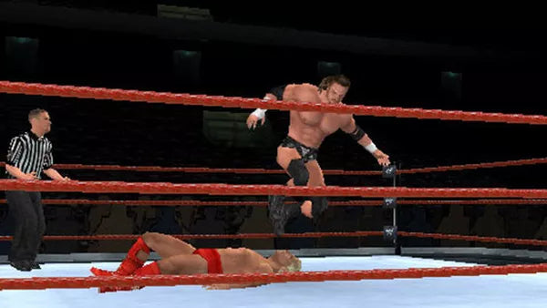 Renovert WWE Smackdown vs. Raw 2006 - PS2 spill - Retrospillkongen
