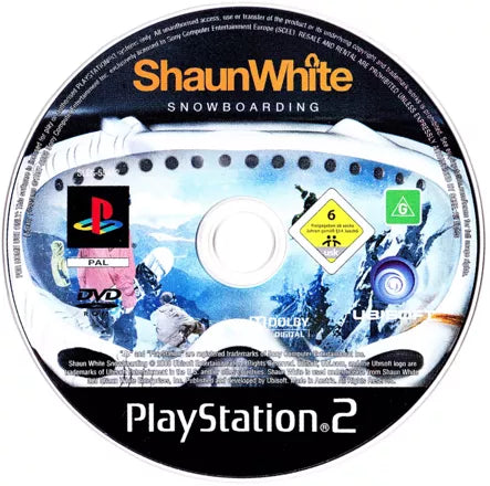 Shaun White Snowboarding - PS2 spill - Retrospillkongen