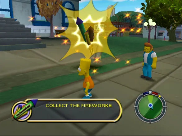 The Simpsons: Hit & Run - PS2 spill - Retrospillkongen