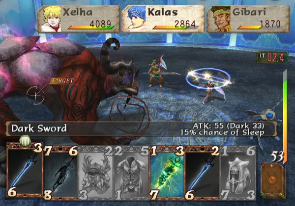 Renovert Baten Kaitos: Eternal Wings and the Lost Ocean - GameCube spill - Retrospillkongen