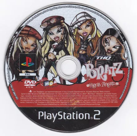 Bratz Rock Angels - PS2 spill - Retrospillkongen
