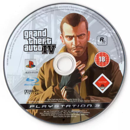 Grand Theft Auto IV - PS3 spill - Retrospillkongen