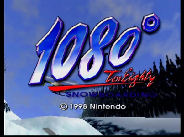 1080° Snowboarding - N64 spill - Retrospillkongen