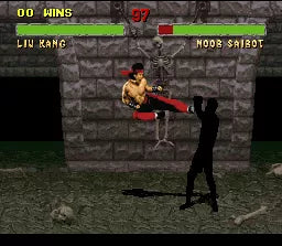 Mortal Kombat II - SNES spill - Retrospillkongen