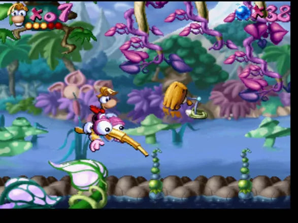 Rayman - PS1 spill - Retrospillkongen