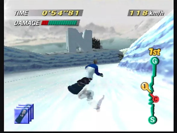 1080° Snowboarding - N64 spill - Retrospillkongen