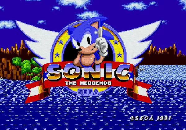 Sonic the Hedgehog - SEGA Mega Drive spill - Retrospillkongen