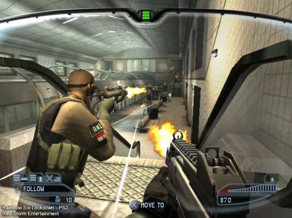 Renovert Tom Clancy's Rainbow Six: Lockdown - Xbox Original-spill - Retrospillkongen