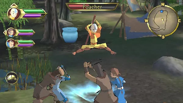 Nickelodeon Avatar: The Legend of Aang - Wii spill - Retrospillkongen