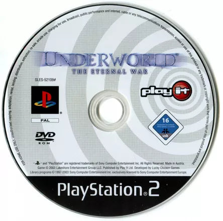 Underworld: The Eternal War - PS2 spill - Retrospillkongen