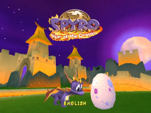 Spyro: Year of the Dragon - PS1 spill - Retrospillkongen