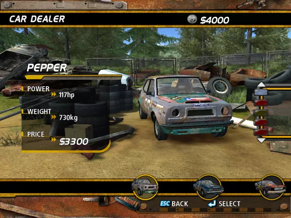 FlatOut - PS2 spill - Retrospillkongen