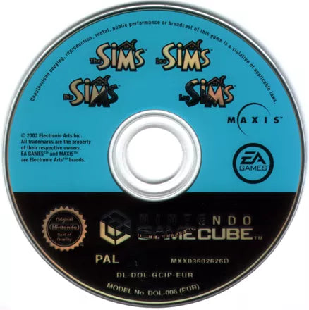 The Sims - Gamecube spill - Retrospillkongen