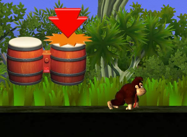 Donkey Kong: Jungle Beat - Gamecube spill - Retrospillkongen