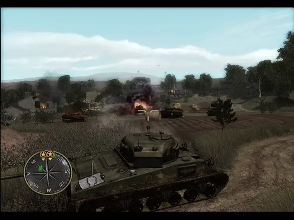 Call of Duty 3 - Xbox 360 spill - Retrospillkongen