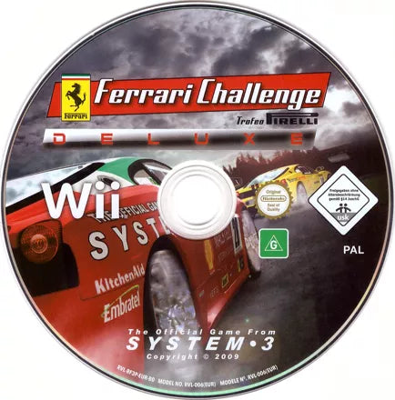 Ferrari Challenge: Trofeo Pirelli Deluxe - Wii spill - Retrospillkongen