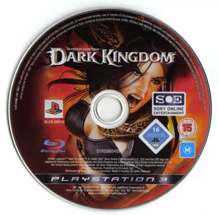 Untold Legends: Dark Kingdom - PS3 spill - Retrospillkongen