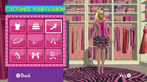 Barbie Dreamhouse Party - Wii spill - Retrospillkongen