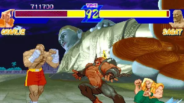 Street Fighter: Alpha - Antholog - PS2 spill - Retrospillkongen