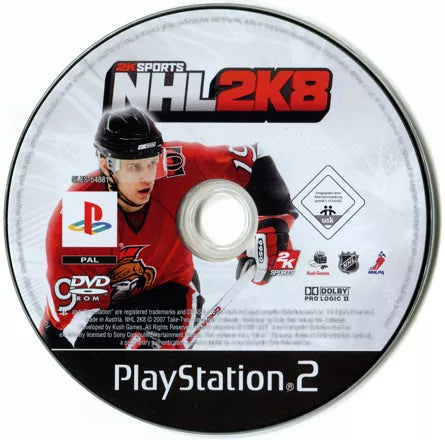 NHL 2K8 - PS2 spill - Retrospillkongen