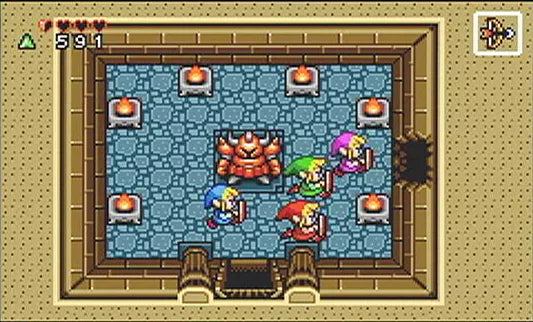 The Legend of Zelda: Four Swords Adventure - GameCube spill - Retrospillkongen