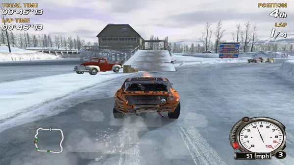 FlatOut - PS2 spill - Retrospillkongen