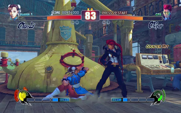 Street Fighter IV - Xbox 360 spill - Retrospillkongen