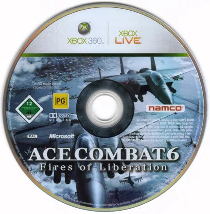Ace Combat 6: Fires of Liberation - Xbox 360 spill - Retrospillkongen