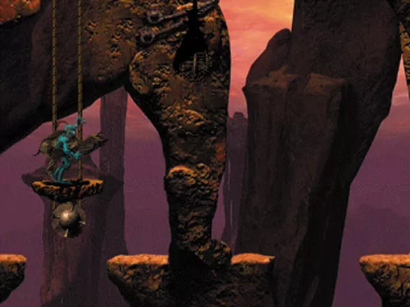 Oddworld: Abe's Oddysee - PS1 spill - Retrospillkongen