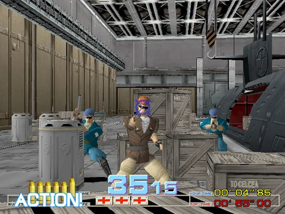 Time Crisis - PS1 spill - Retrospillkongen