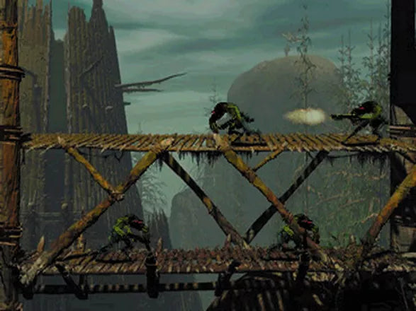 Oddworld: Abe's Oddysee - PS1 spill - Retrospillkongen