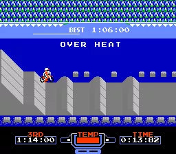 Excitebike - NES spill - Retrospillkongen