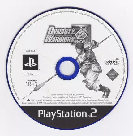 Dynasty Warriors 2 - PS2 spill - Retrospillkongen