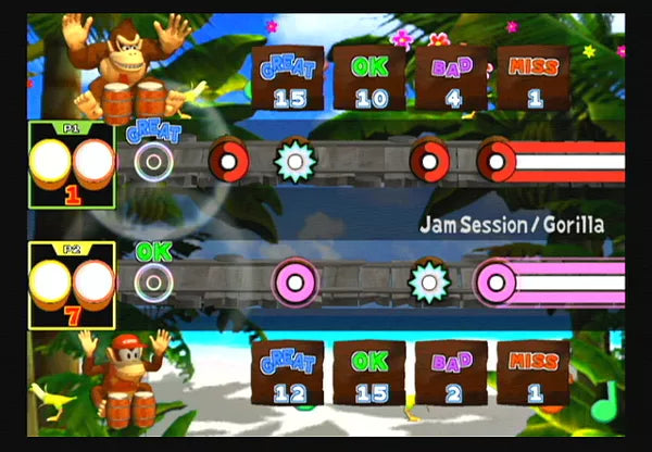 Donkey Konga - GameCube spill - Retrospillkongen