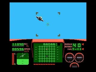 Top Gun - NES spill (I Eske) - Retrospillkongen